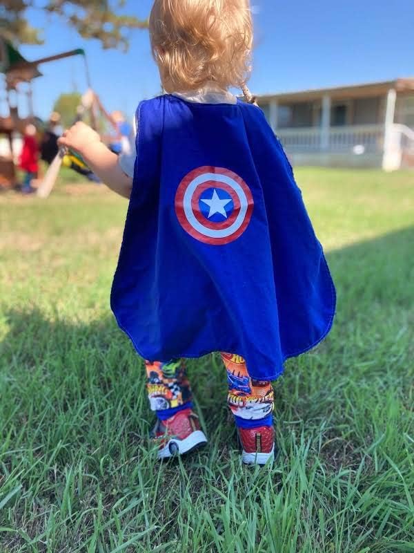Superhero Capes and Masks for Kids - Satin Capes and Felt Masks for Boys